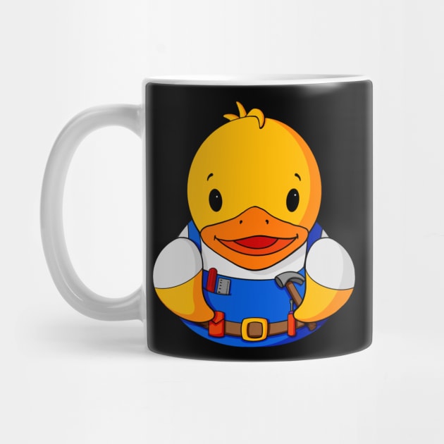 Handyman Rubber Duck by Alisha Ober Designs